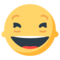 Smiling Face With Open Mouth & Closed Eyes emoji on Mozilla